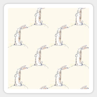 Velveteen Rabbit (Public Domain) Sticker